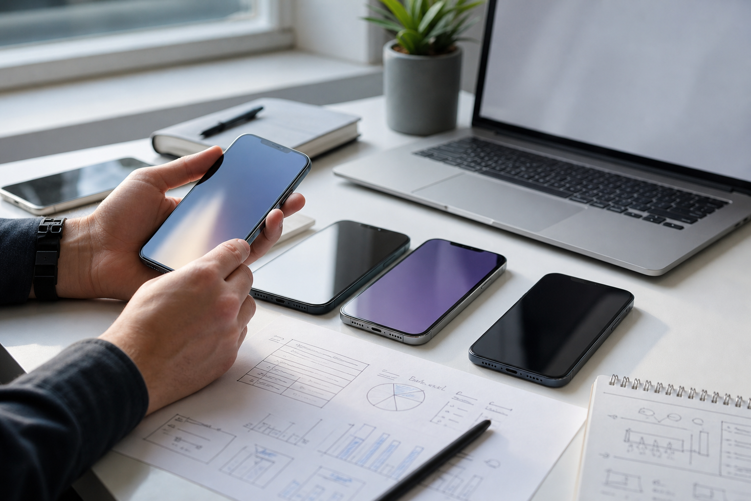 Сравнение нескольких смартфонов перед покупкой iPhone